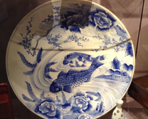 Carp plate, OM museum collection