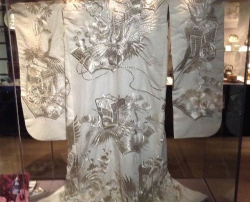 weddding kimono, OM museum collection
