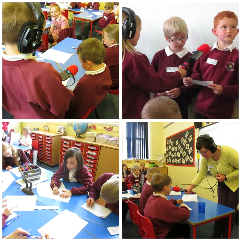 Recording with Y3 Wolsingham Primary School