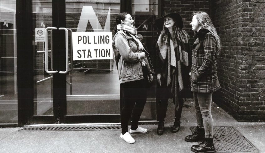 Women at the Polling Station Image: Sophie Teasdale Von Fox Productions
